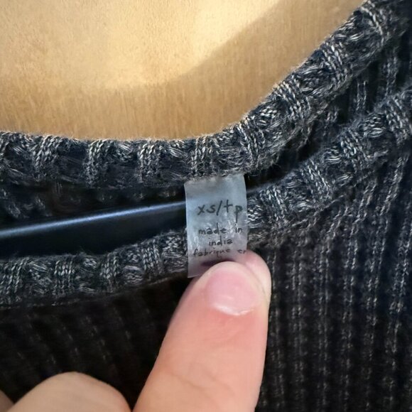 Urban Outfitters Out From Under ruched halter mini dress black womens XS - Picture 3 of 5